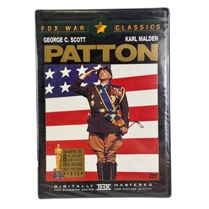 Patton (DVD, 1970) George C Scott, Karl Malden fox war Classics Brand New Sealed